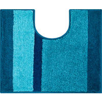 WC-VORLEGER Türkis 49/60 cm  - Türkis, Basics, Kunststoff/Textil (49/60cm) - Grund
