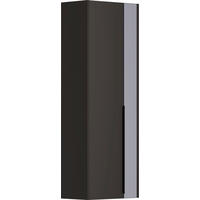 GARDEROBENSCHRANK  in 58/165/34 cm  - Graublau/Anthrazit, Design, Glas/Holzwerkstoff (58/165/34cm) - Dieter Knoll