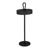 AKKU-TISCHLEUCHTE 12,5/35 cm  - Schwarz, Design, Kunststoff/Metall (12,5/35cm) - Näve
