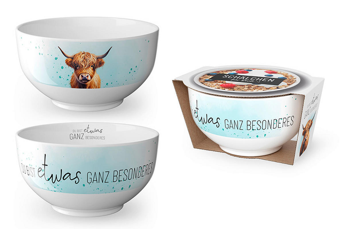 MÜSLISCHALE  - Multicolor, Basics, Keramik (13.5/7/13.3cm)