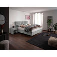 BOXSPRINGBETT 200/220 cm  in Hellgrau  - Hellgrau/Schwarz, KONVENTIONELL, Textil/Metall (200/220cm) - Esposa