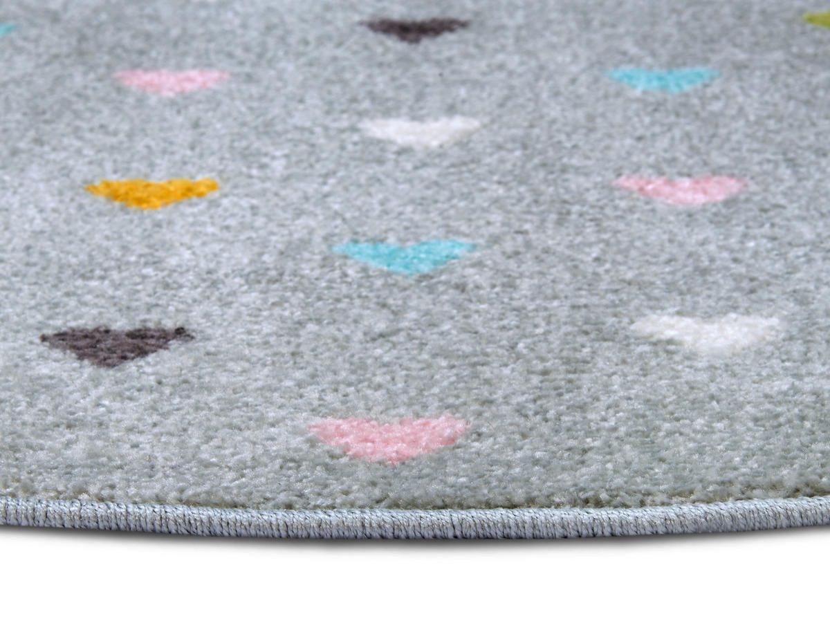 KINDERTEPPICH 140 cm Adventures  - Hellgrau, Design, Kunststoff (140cm)