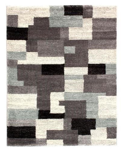 Novel Webteppich Astor Grid Blau, Grau 200x290 cm