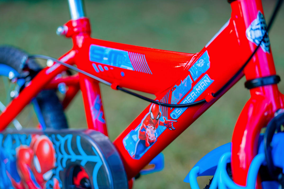 KINDERFAHRRAD 16 Zoll  - Blau/Rot, Basics, Metall (54/86/112cm)
