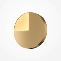 WANDLEUCHTE - Messingfarben, Trend, Metall (25/3,8cm) - MAYTONI