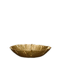 ZDJELA DEKORATIVNA  - zlatne boje, Basics, metal (21/21/5cm)