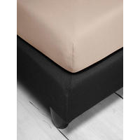 SPANNBETTTUCH Jersey  - Naturfarben, KONVENTIONELL, Textil (180-200/200cm) - Irisette