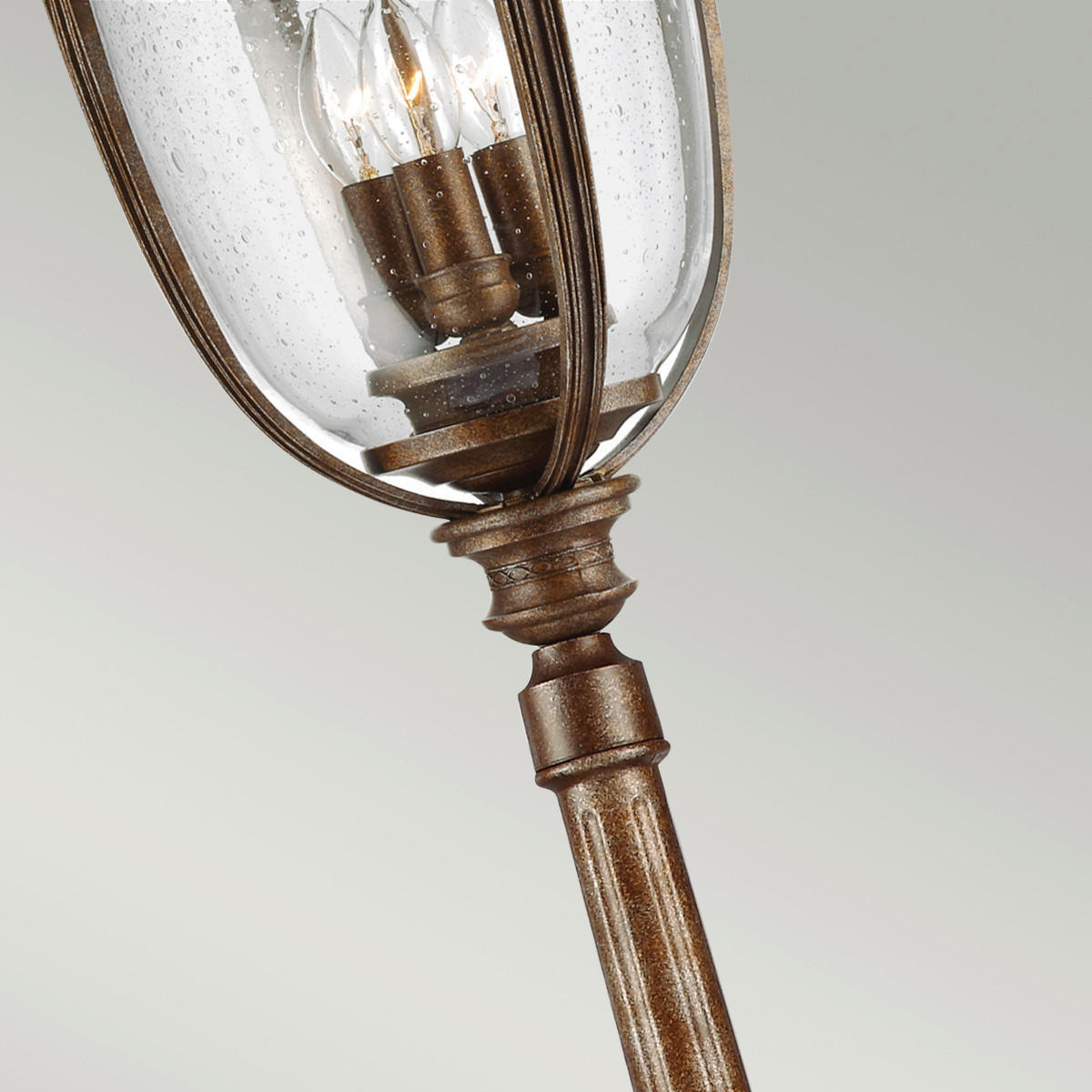 VÄGLAMPA - bronsfärgad, Basics, metall/glas (26.7/242.6 cm) - Elstead Lighting