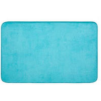 KOUPELNOVÁ PŘEDLOŽKA, 70/45 cm - modrá, Basics, textil (70/45cm) - Boxxx