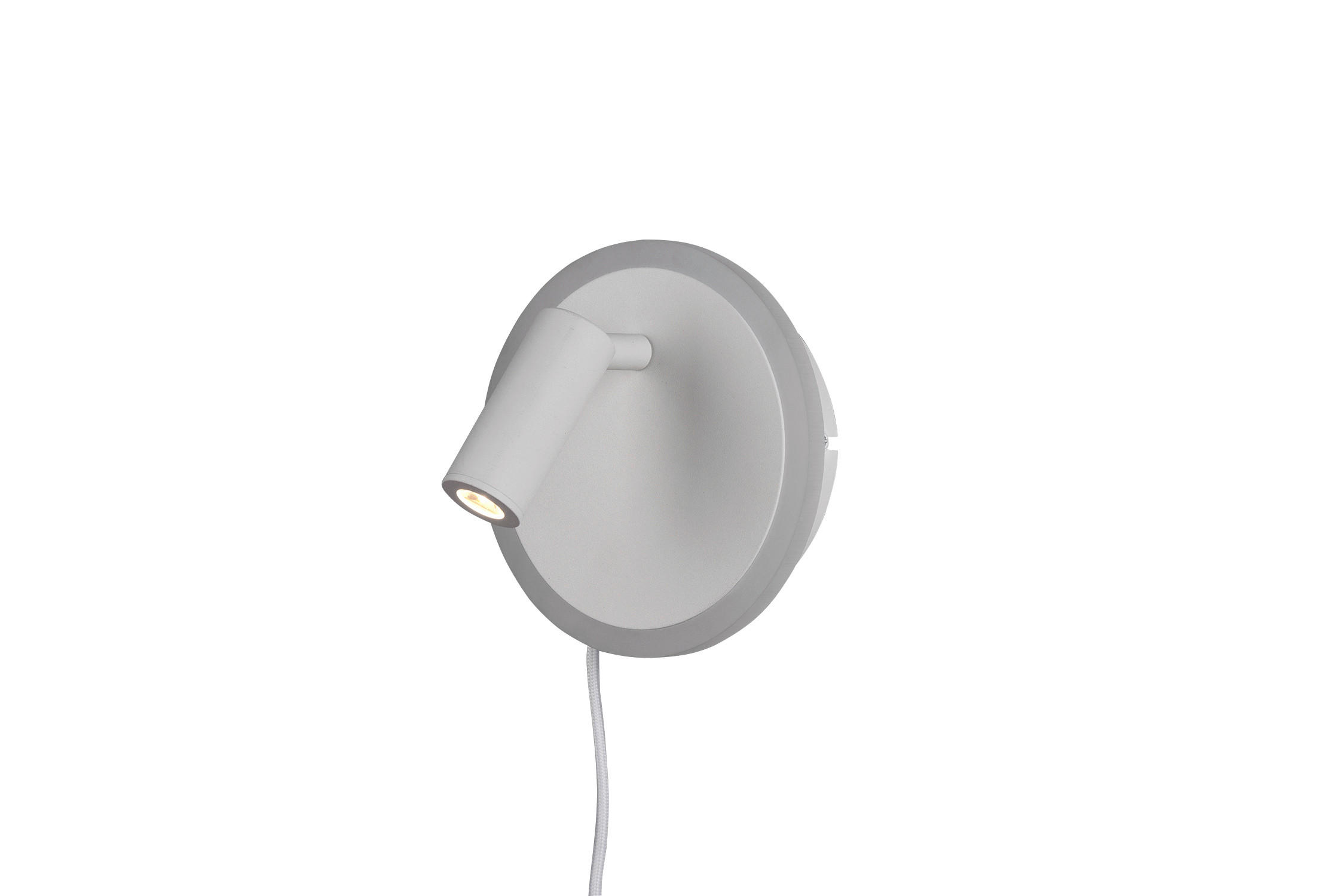 APLICĂ DE PERETE CU LED - alb, Basics, plastic/metal (15cm)