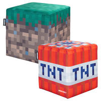 SITZBOX Gaming  - Multicolor, MODERN, Textil (35/35/35cm) - Minecraft