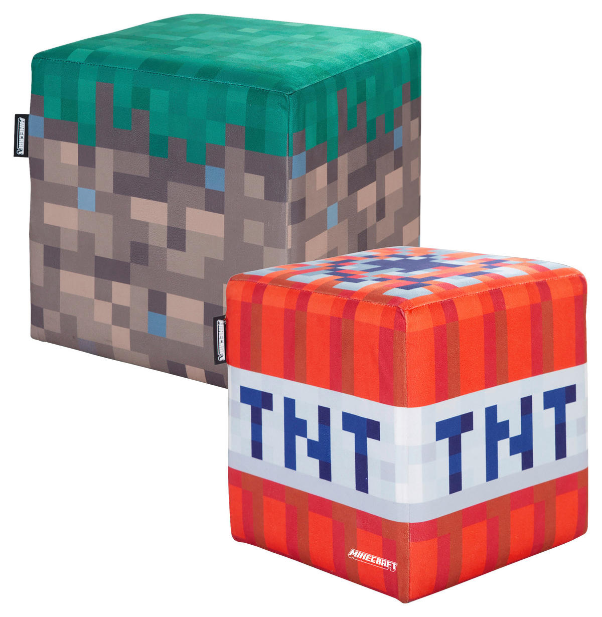 SITZBOX Gaming  - Multicolor, MODERN, Textil (35/35/35cm) - Minecraft