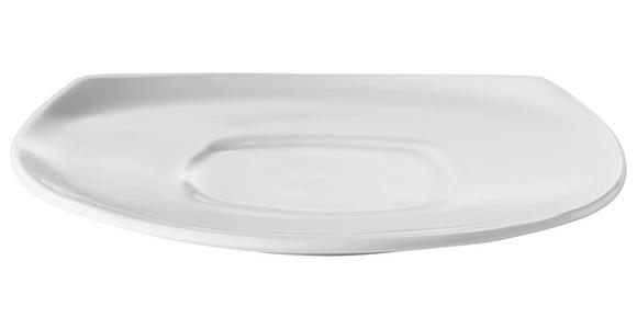 UNTERTASSE SUNSET 14,5 cm - Weiß, Basics, Keramik (14,5cm) - Novel