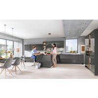 EINBAUKÜCHE   - Grau, MODERN, Holzwerkstoff/Kunststoff - Celina