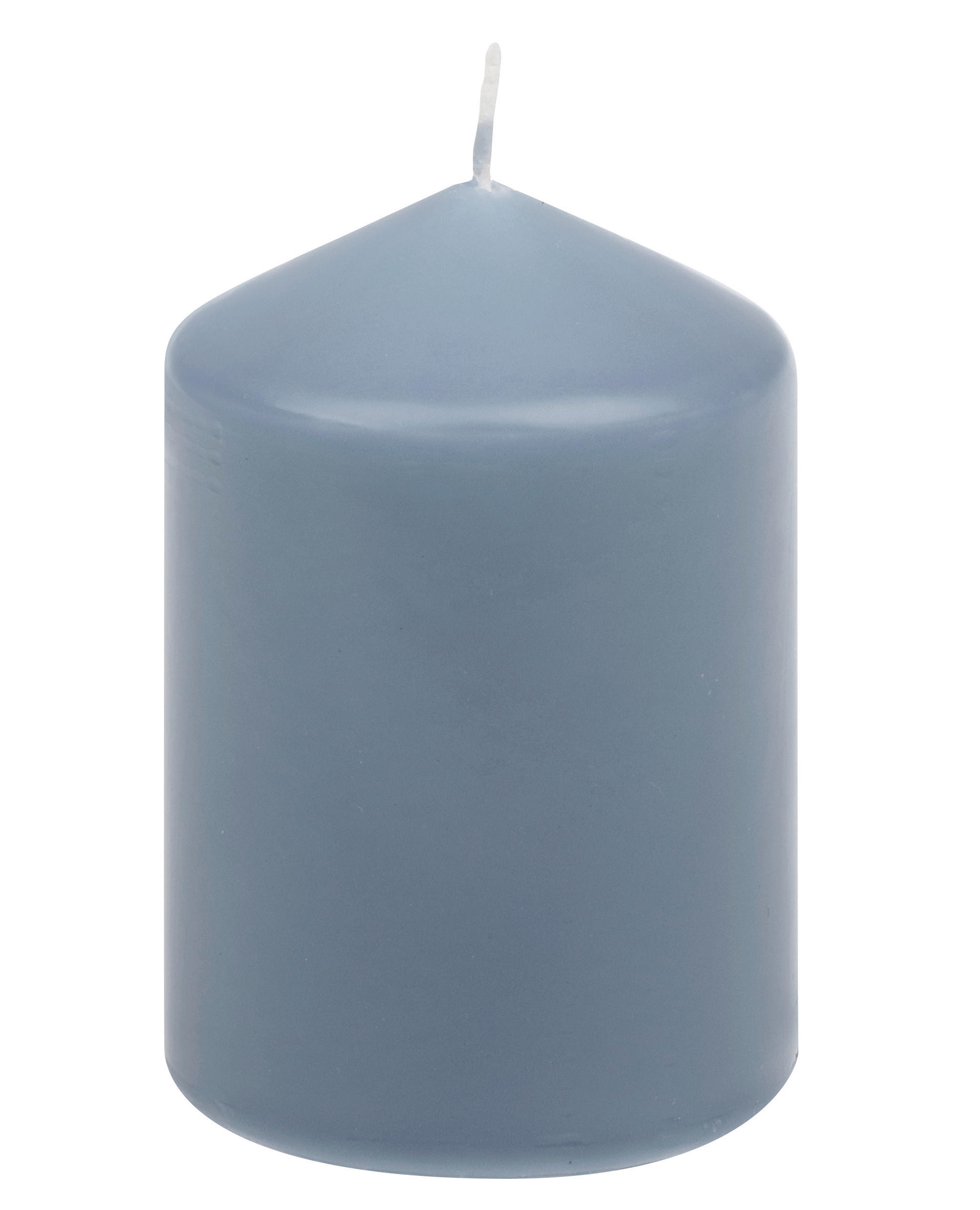 KERZE - Pastellblau, Basics, Paraffin (6,7/10,0cm) - Steinhart