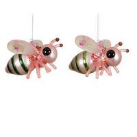 CHRISTBAUMKUGEL  - Multicolor, Basics, Glas (11.5/9.5/8.5cm)