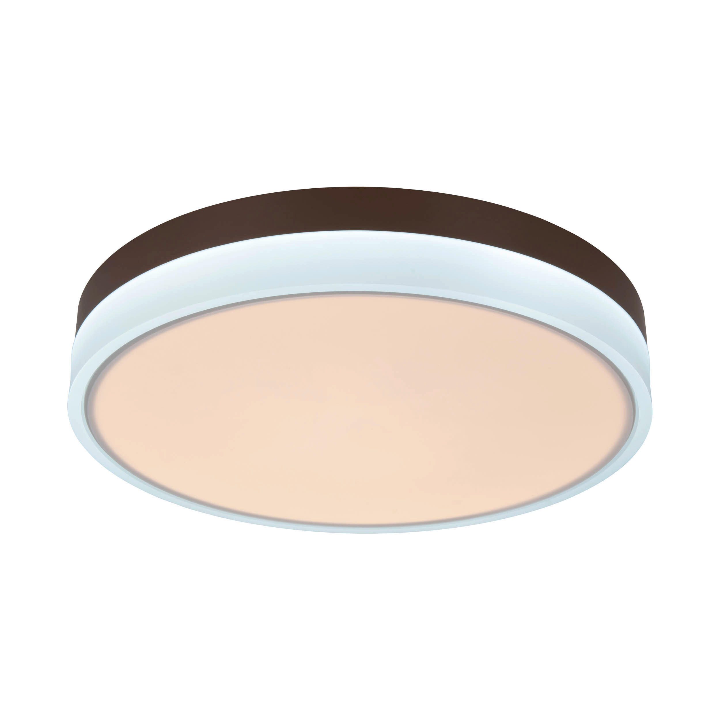 Thumbnail - Näve Led-Deckenleuchte Lola, Weiß, Metall, rund,rund, 50x7.5x50 cm, LED-Leuchtmittel austauschbar, Lampen & Leuchten, In...