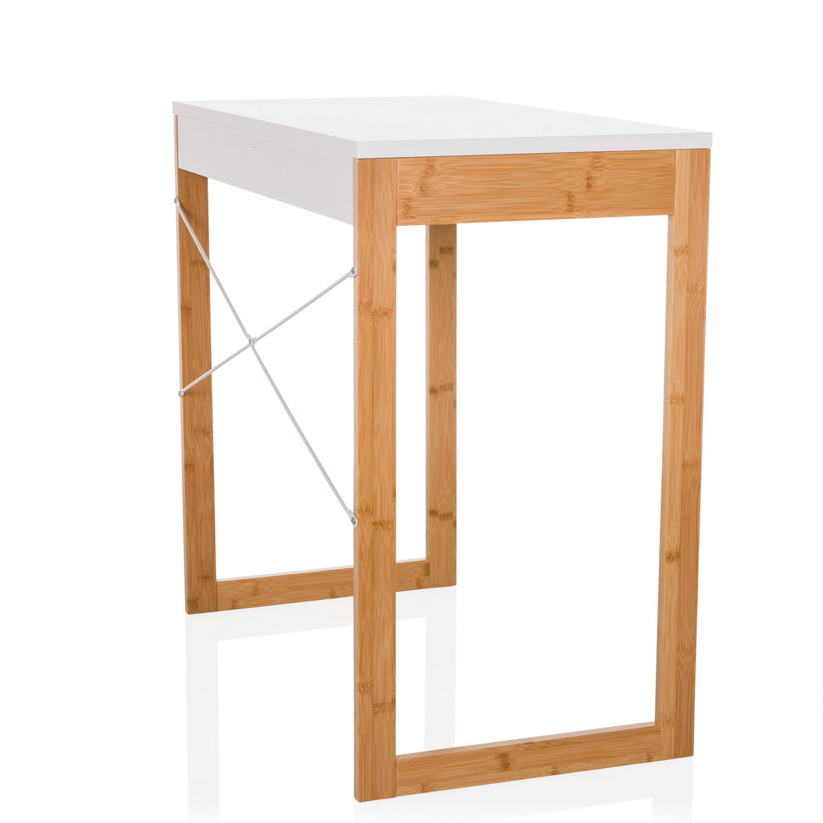 SKRIVBORD 80/75/42 cm  i vit  - vit, Modern, trämaterial/trä (80/75/42cm) - MID.YOU