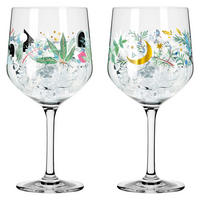 GINGLAS 720 ml 2-teilig  - Multicolor, LIFESTYLE, Glas (10,7/10,7/21,8cm) - Ritzenhoff