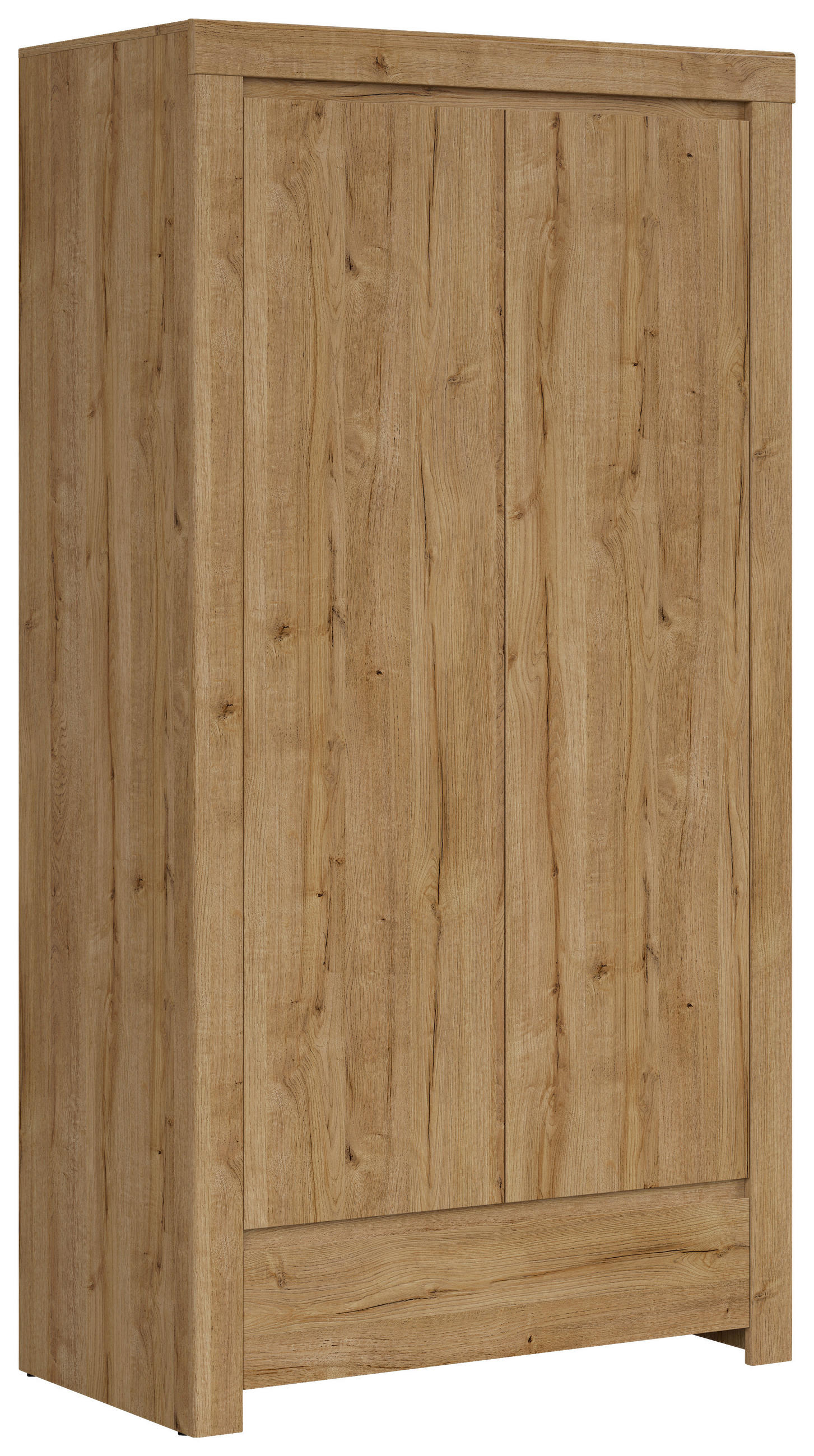 DREHTÜRENSCHRANK 106/203,5/56,5 cm 2-türig Eichefarben  - Eichefarben, MODERN, Holzwerkstoff (106/203,5/56,5cm) - MID.YOU