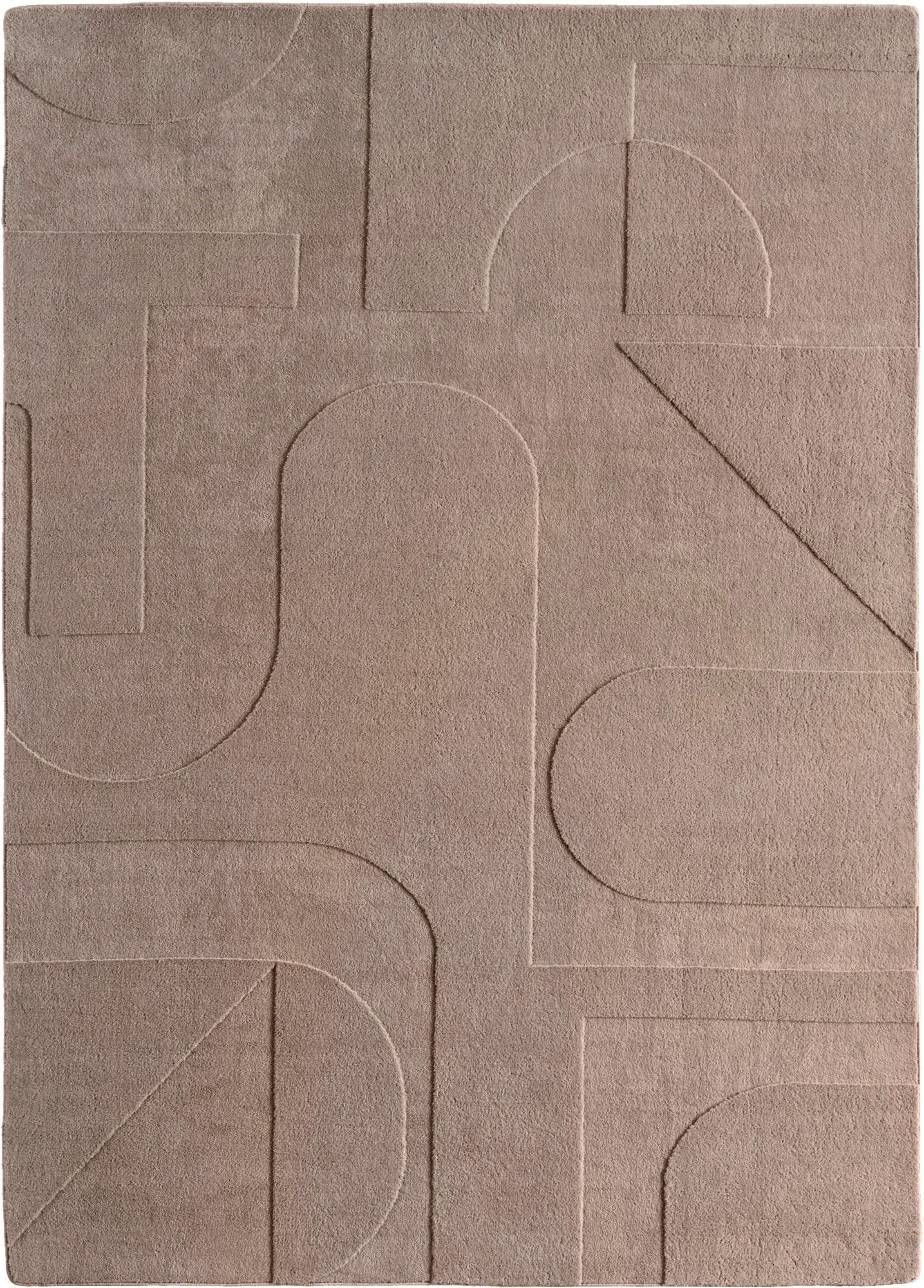 FLACHWEBETEPPICH 80/150 cm Pompei Beige  - Beige, KONVENTIONELL, Textil (80/150cm) - Novel