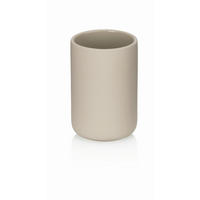 ZAHNPUTZBECHER Keramik  - Beige, Basics, Keramik (8/11,5cm) - Kela