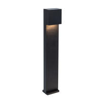 WEGELEUCHTE   - Anthrazit, Basics, Metall (65/11/9,2cm)