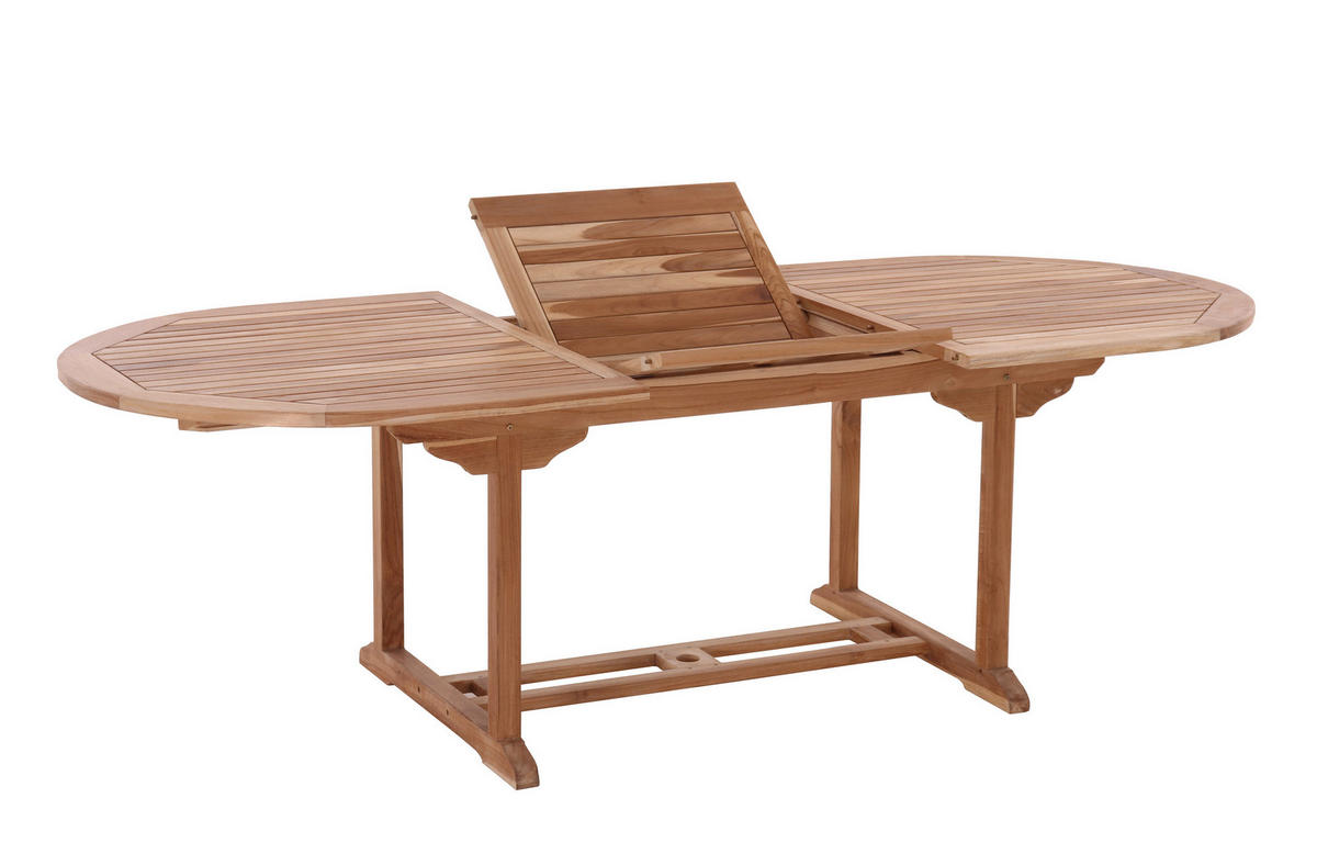 GARTENTISCH 180/100/75 cm  - Naturfarben, Natur, Holz (180/100/75cm) - Livetastic