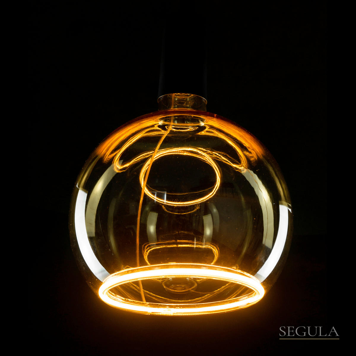 LED-FILAMENT-LEUCHTMITTEL E27 4 W 220 lm  - Goldfarben, Basics, Glas (12.5/19cm)