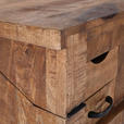 SEKRETÄR - Schwarz/Braun, LIFESTYLE, Holz (80/107/39cm) - Landscape