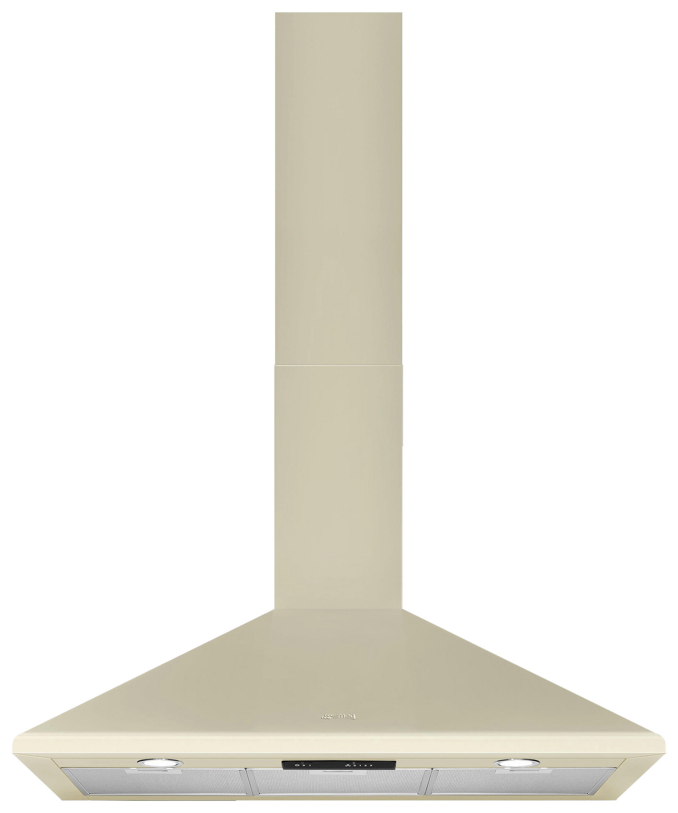 DUNSTABZUGSHAUBE KSED95PE  - Creme, Basics, Metall (89,9/80,9-117,2/51,4cm) - SMEG