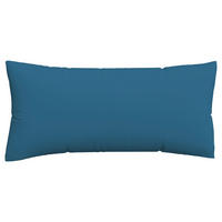 KOPFKISSENBEZUG WOVEN SATIN 40/80 cm  - Blau, Basics, Textil (40/80cm) - Schlafgut