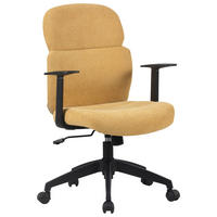 DREHSTUHL Webstoff Gelb, Schwarz  - Gelb/Schwarz, Design, Kunststoff/Textil (60/93,5-101/57cm) - Modante