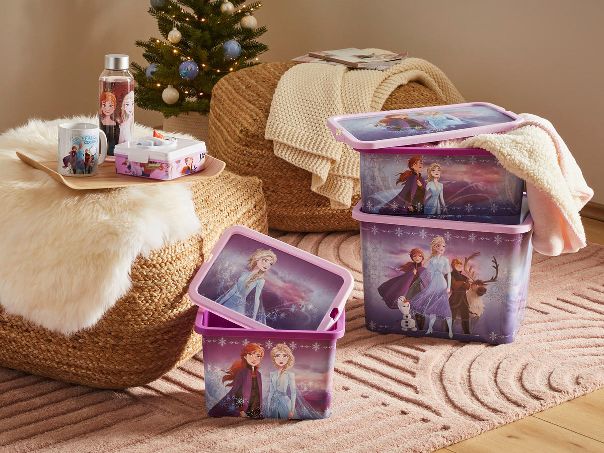 LUNCHBOX - Lila/Weiß, Basics, Kunststoff (13,5/13,5/7,5cm) - Disney
