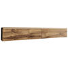 LOWBOARD Vera  in 180/30/33 cm  - Eiche Wotan/Grau, Lifestyle, Holzwerkstoff/Kunststoff (180/30/33cm) - P & B