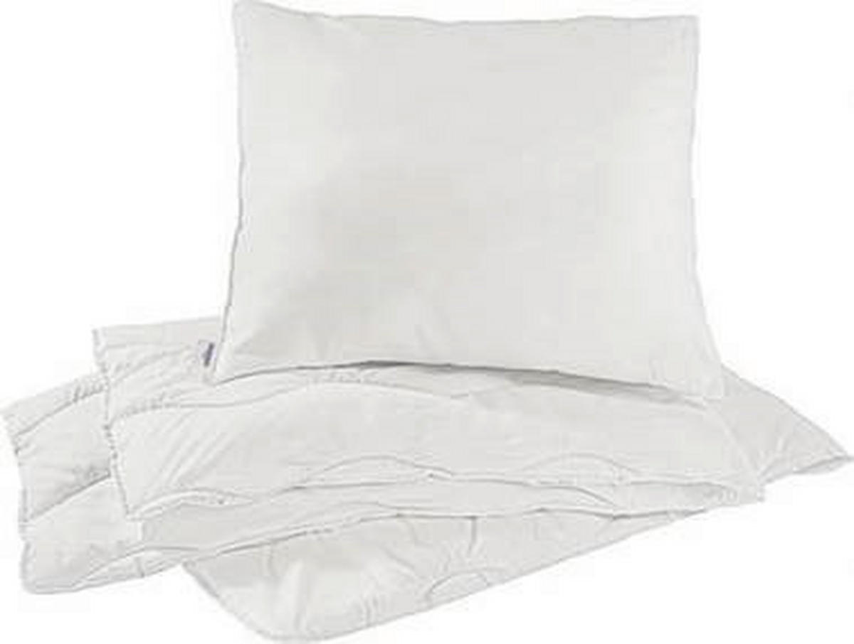 BETTENSET 70X90/140X200 cm  - Weiß, Basics, Textil (70X90/140X200cm) - Boxxx