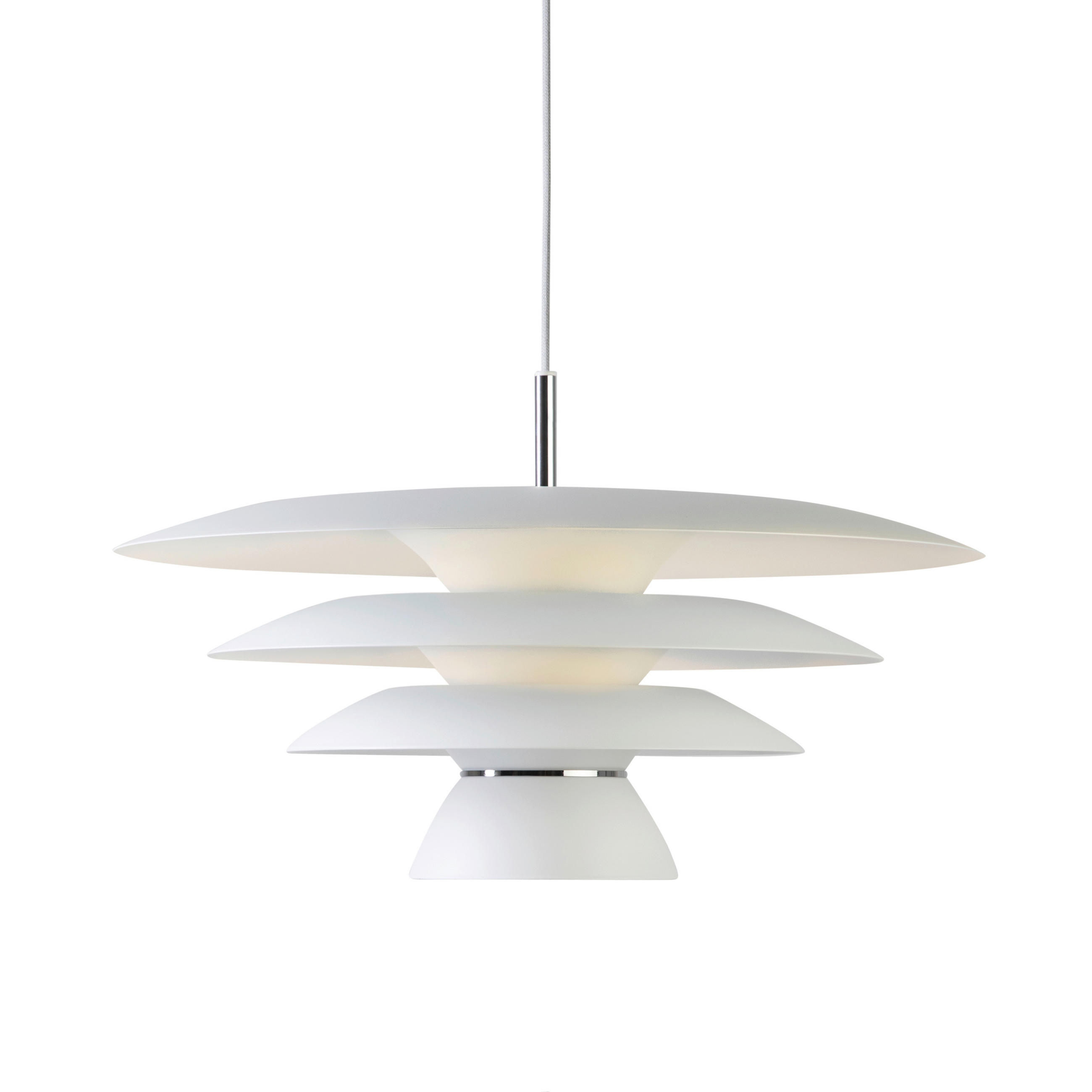 HÄNGLAMPA DaVinci 50/21,7 cm  - vit, Design, metall (50/21,7cm) - Belid