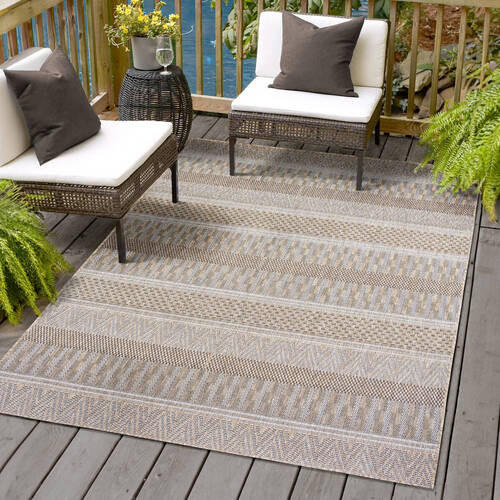 OUTDOORTEPPICH 80/150 cm Melissa Beige  - Beige, KONVENTIONELL, Textil (80/150cm) - Novel