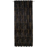 FERTIGVORHANG blickdicht  - Schwarz, Design, Textil (140/245cm) - Esposa
