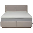 BOXSPRINGBETT 180/200 cm  in Beige  - Beige, KONVENTIONELL, Textil (180/200cm) - Dieter Knoll