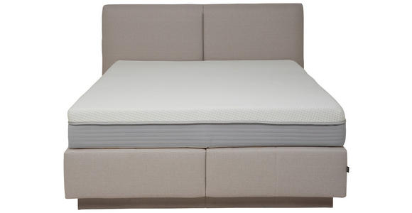 BOXSPRINGBETT 180/200 cm in Beige - Beige, KONVENTIONELL, Textil (180/200cm) - Dieter Knoll