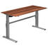 SCHREIBTISCH - Silberfarben/Zwetschgefarben, Design, Holzwerkstoff/Metall (180/72-119/80cm) SCHREIBTISCH - Silberfarben/Zwetschgefarben, Design, Holzwerkstoff/Metall (180/72-119/80cm)