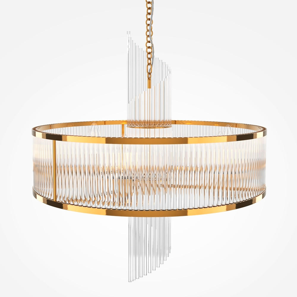 PENDELLEUCHTE 58/62 cm   - Goldfarben, MODERN, Metall (58/62cm) - MAYTONI