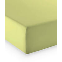 BOXSPRING-FIXLEINTUCH - Hellgrün, Basics, Textil (180-200/200-210cm) - Fleuresse