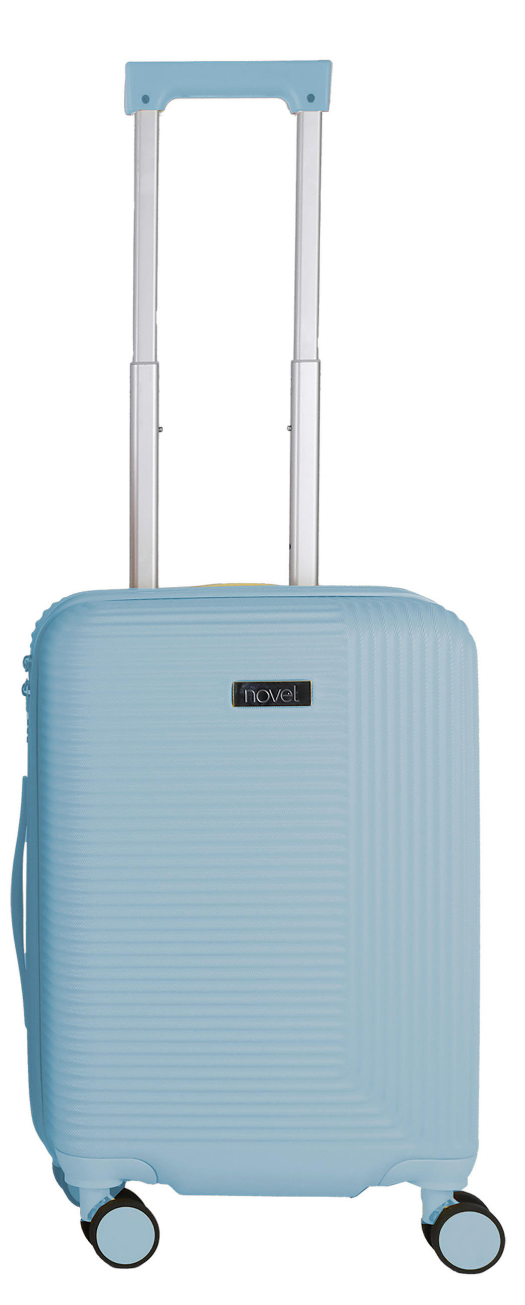 REISEKOFFER Hellblau  - Hellblau, Basics, Kunststoff/Textil (36/54/22cm) - Novel