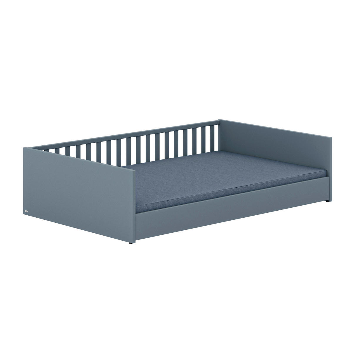 PADLÓÁGY Little Flo  - fekete/kék, Basics, faalapú anyag (120/200cm) - Paidi