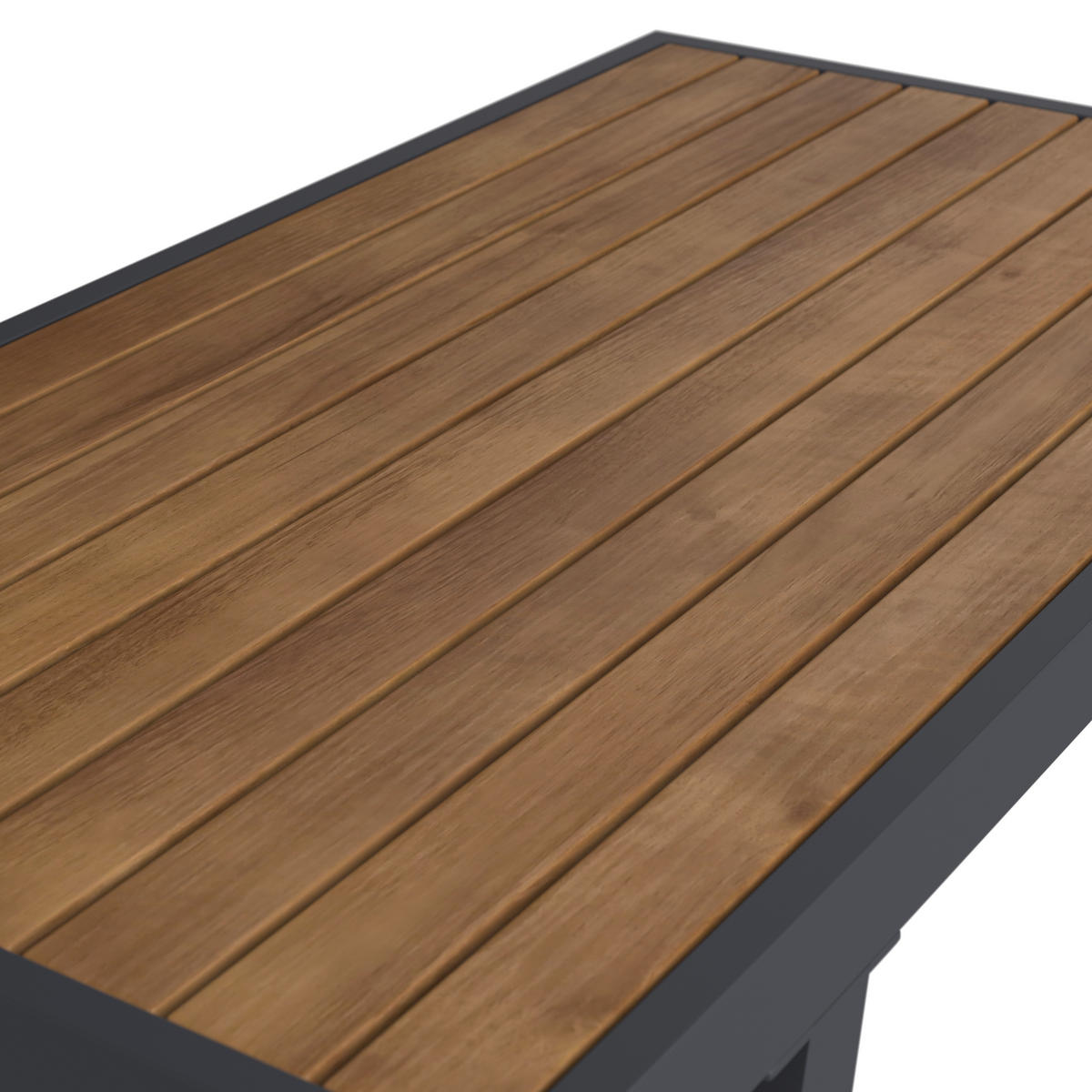 Set Mobilier De Grădină  - antracit/gri, Modern, metal (195/72/74,5cm) - Ambia Garden