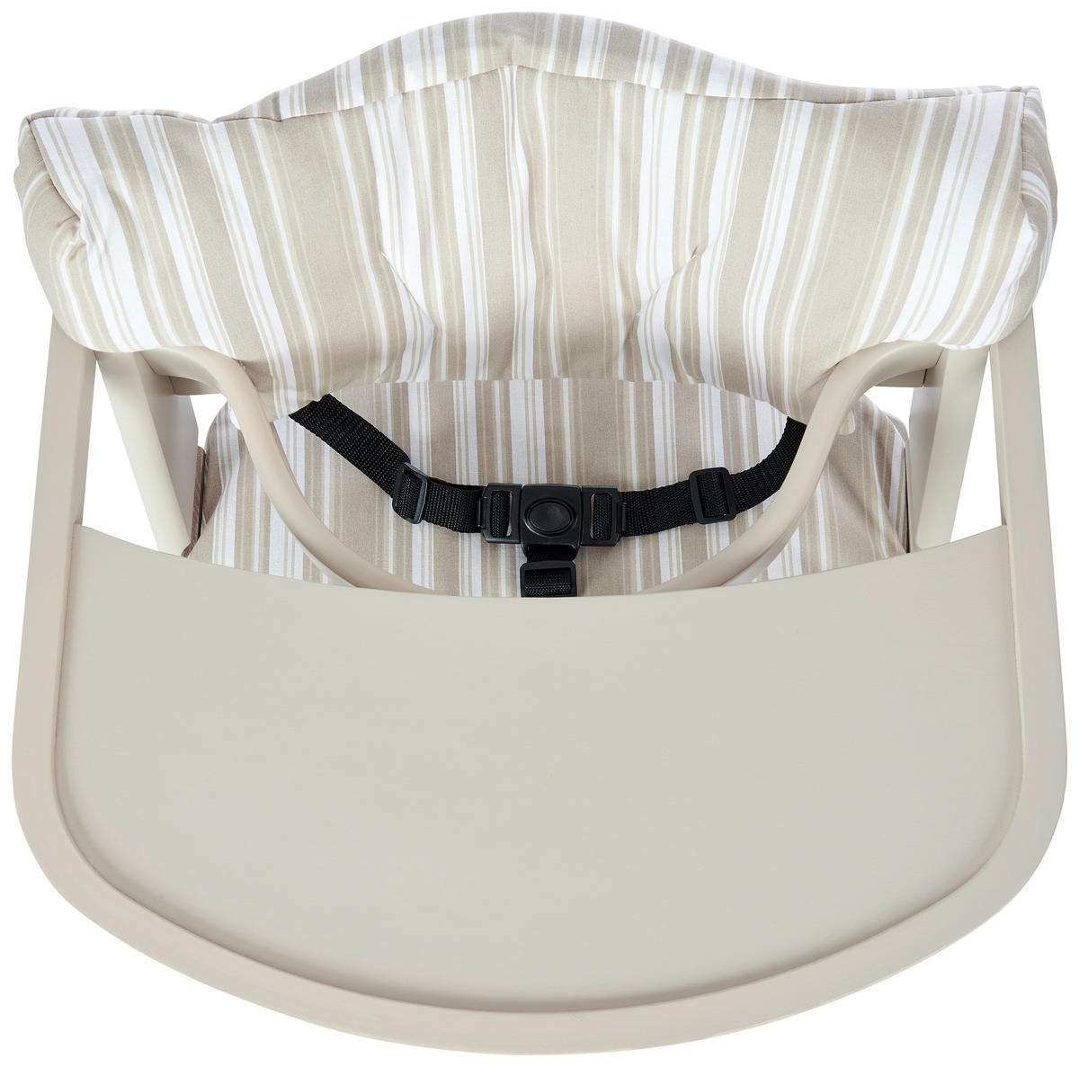 HOCHSTUHLEINLAGE Lunch  - Beige, Basics, Textil (25/50cm) - My Baby Lou
