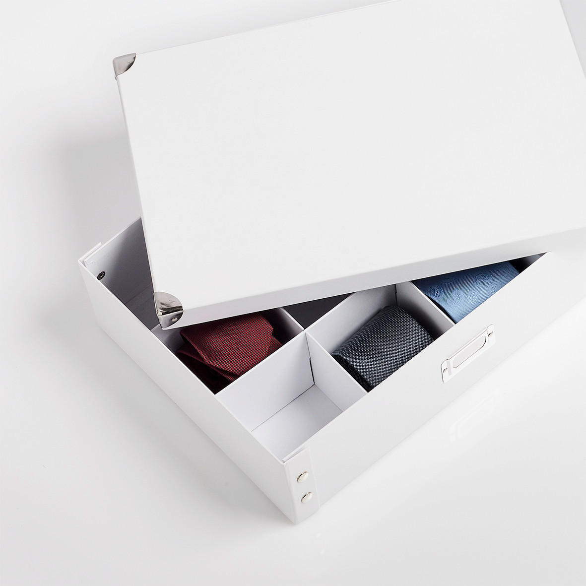 AUFBEWAHRUNGSBOX     - Basics, Karton (44,5/31,5/11cm)