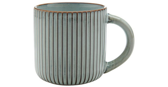 KAFFEEBECHER EARTH 540 ml - Hellblau, Trend, Keramik (10,3/10,3cm) - Landscape